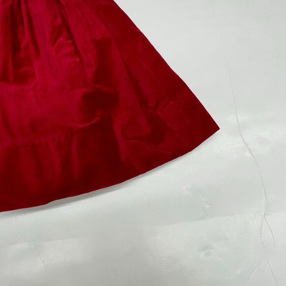NWT Lullaby Set 9M Memory Making Dress in Red Velour - Picture 3 of 5
